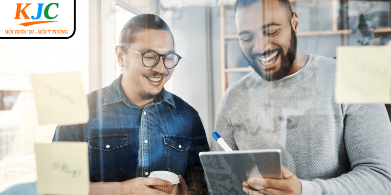 Không gian làm việc trẻ trung năng động và đầy cảm hứng tại KJC